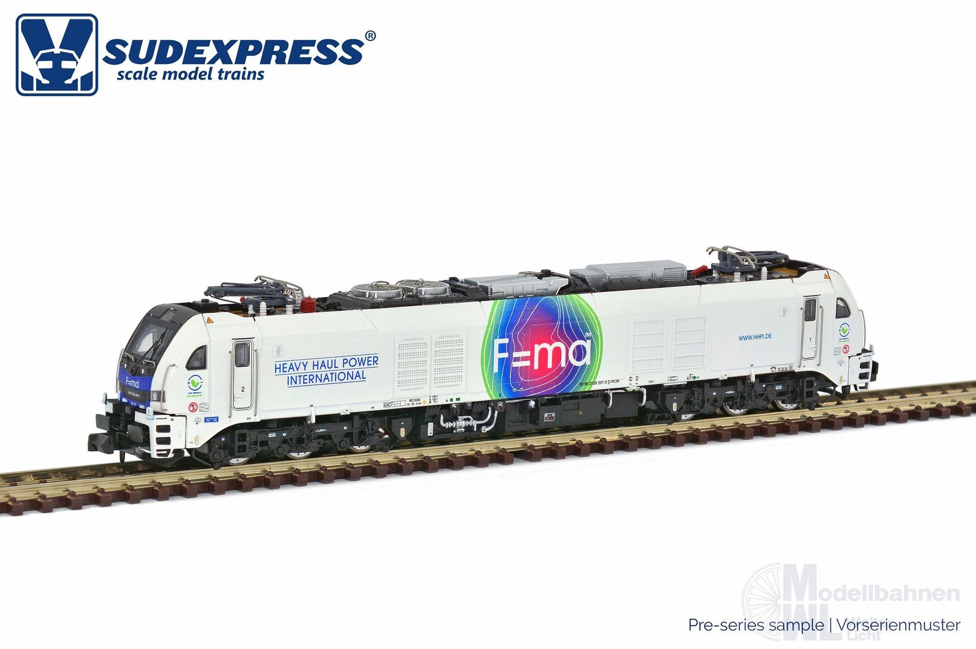 Sudexpress N1592011 - Zweikraftlok BR 159 / EuroDual  HHPI Ep.VI N 1:160
