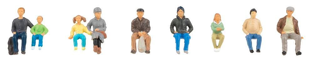 Faller 151663 - Sitzende Personen II H0 1:87 Faller 151663 - Sitzende Personen II H0 1:87
