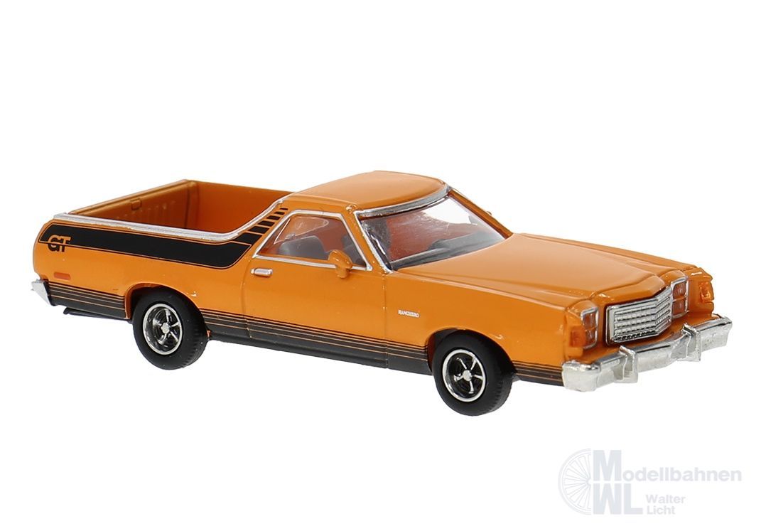 Brekina 18227 - Ford Ranchero GT in orange H0 1:87