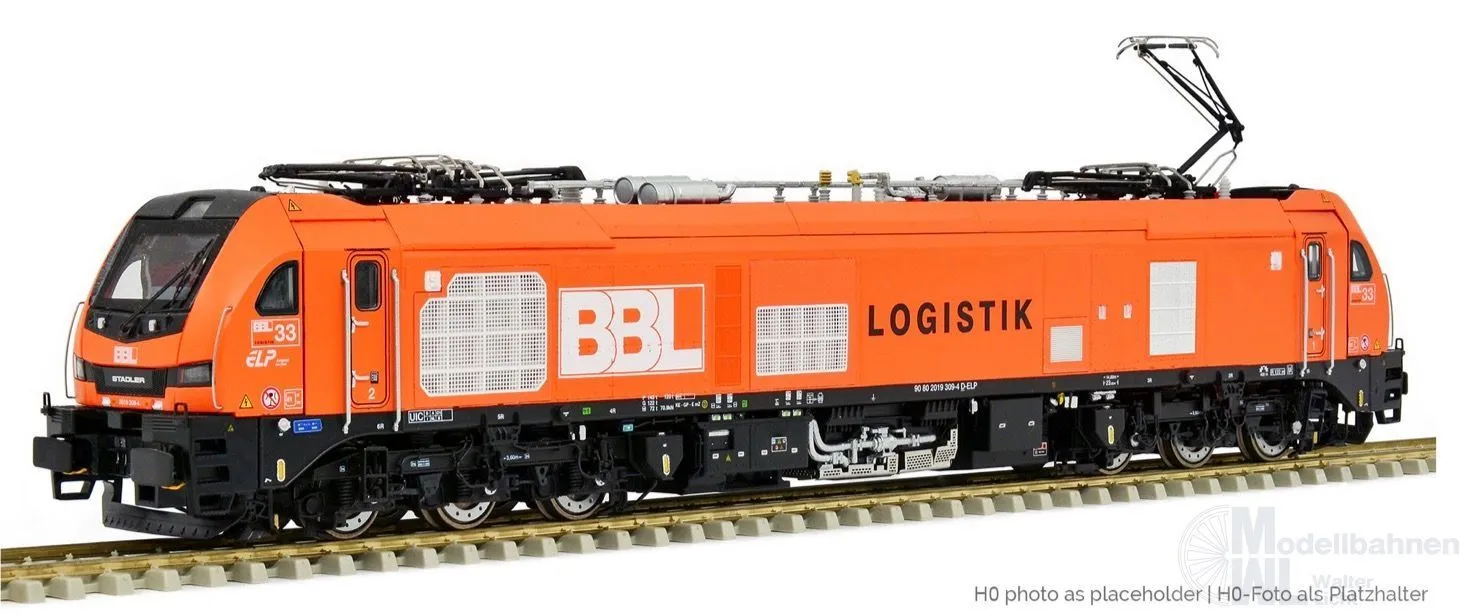 Sudexpress T0193090 - Zweikraftlok BR 2019 319-3 Euro 9000 HSL Ep.VI Arctic Rider TT 1:120 Soun