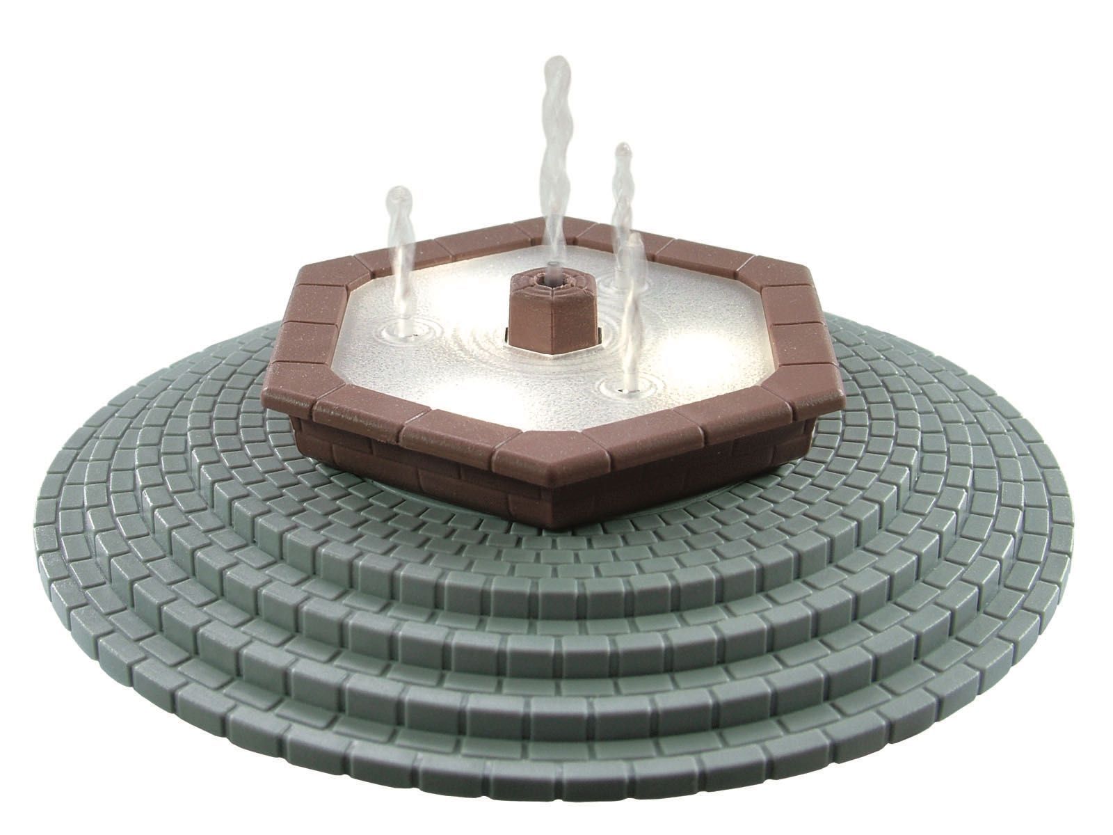 Viessmann 1316 - Zierbrunnen mehrstrahlig mit Beleuchtung H0 1:87