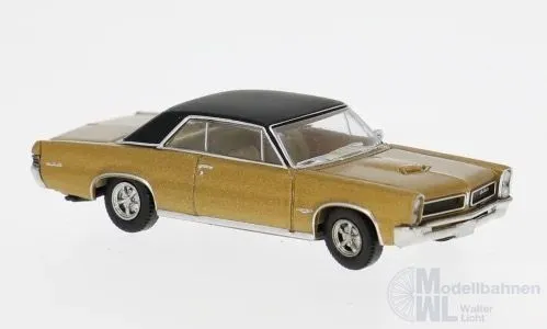 Brekina 18104 - Pontiac GTO in gold H0 1:87