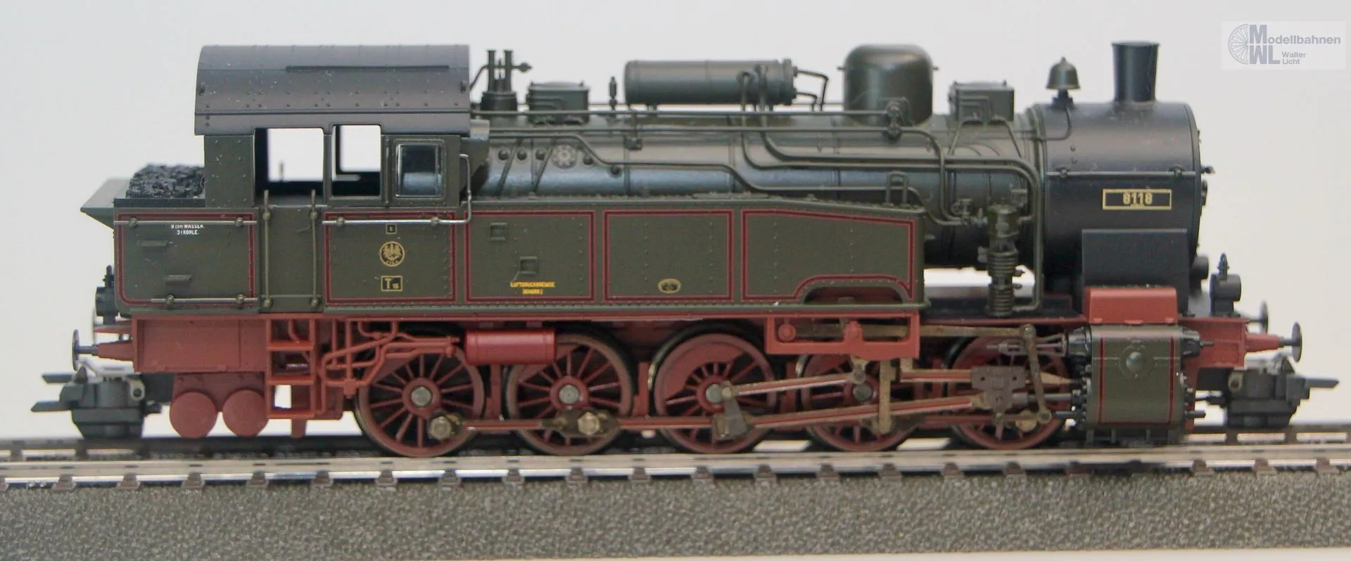 Märklin 37166 - MÄRKLIN - Dampflok T 16.1 KPEV Ep.I H0/WS Sound mfx