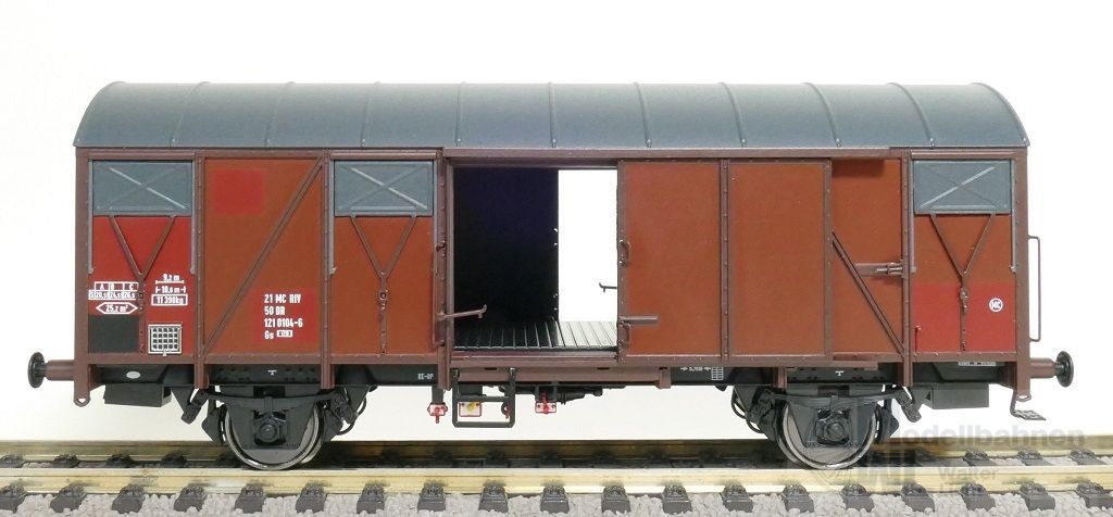 Exact Train 20993 - Güterwagen gedeckt DR Ep.IV Gs 1210 H0/GL Exact Train 20993 - Güterwagen gedeckt DR Ep.IV Gs 1210 H0/GL