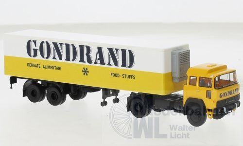 Brekina 83285 - Magirus 310 D16 Sattelzug Gondrand (I) H0 1:87 Brekina 83285 - Magirus 310 D16 Sattelzug Gondrand (I) H0 1:87