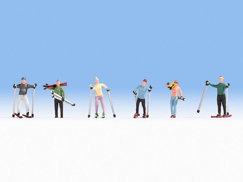 Noch 15827 - Skifahrer H0 1:87
