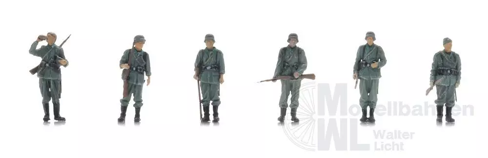 ARTITEC b.v. 5870066 - WM-Infanterie wartet auf Transport (6x) H0 1:87