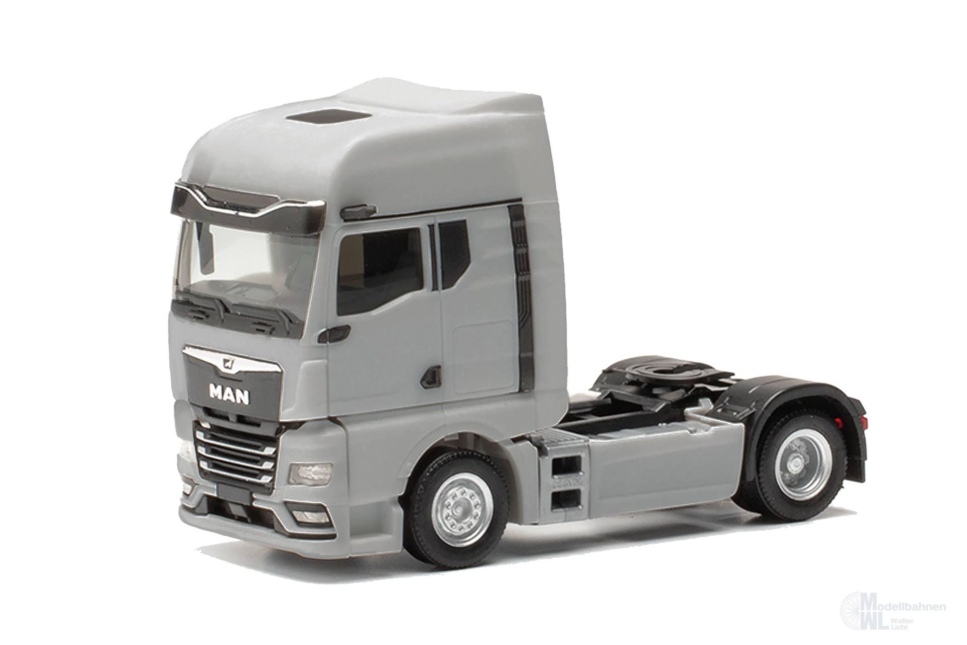 Herpa 315876-003 - MAN TGX GX ZM mit Spiegelkameras platingrau H0 1:87