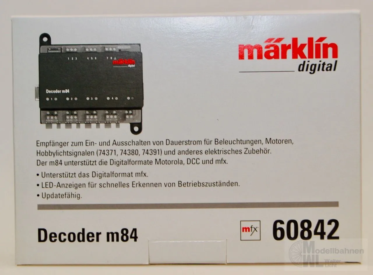 Märklin 60842 - MÄRKLIN - Decoder m84