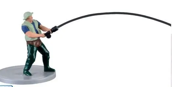 Viessmann 1516 - Angler bewegt H0 1:87