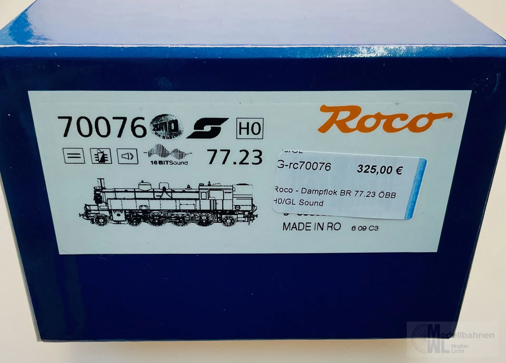 Roco 70076 - Roco - Dampflok BR 77.23 ÖBB H0/GL Sound