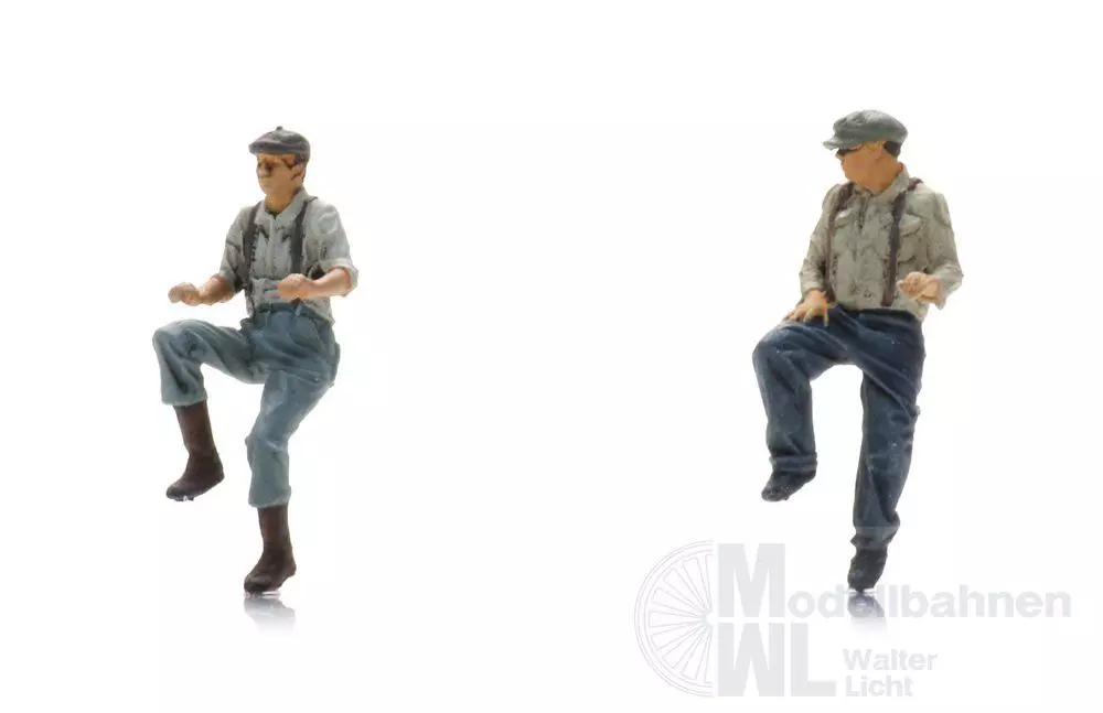 ARTITEC b.v. 5870105 - Lastenradfahrer (2x) H0 1:87