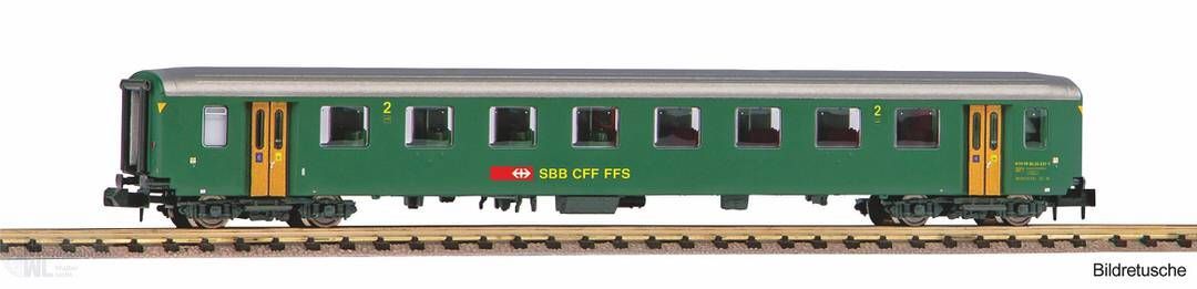 Piko 94379 - Personenwagen SBB Ep.IV EWI 2.Kl. neue Schrift N 1:160