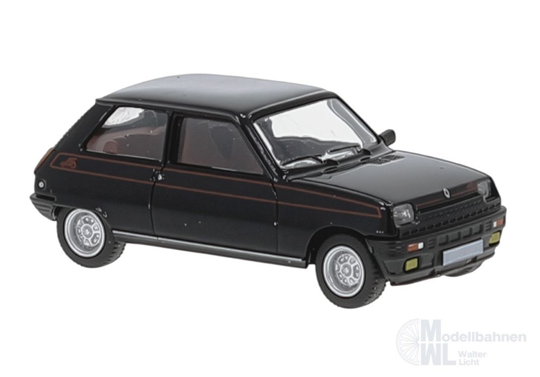 PCX-Models 870509 - Renault 5 Alpine schwarz 1980 H0 1:87