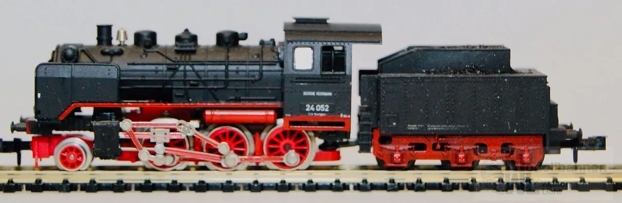 Trix 12028 - MINITRIX - Dampflok BR 24 052 DRG Ep.II N 1:160