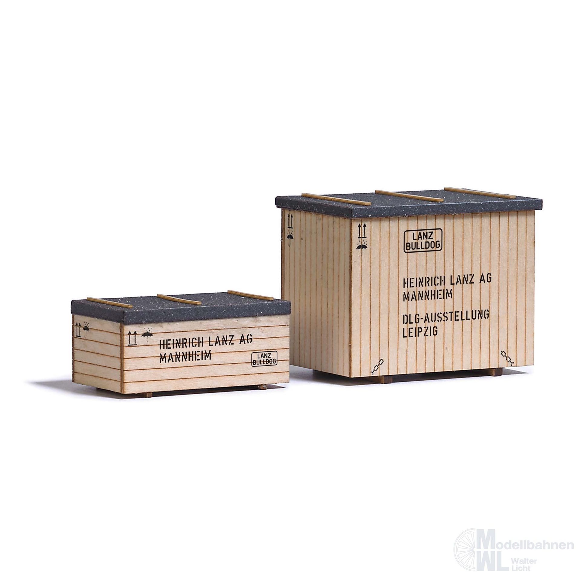 Busch 1886 - Maschinenkisten Lanz Bulldog H0 1:87
