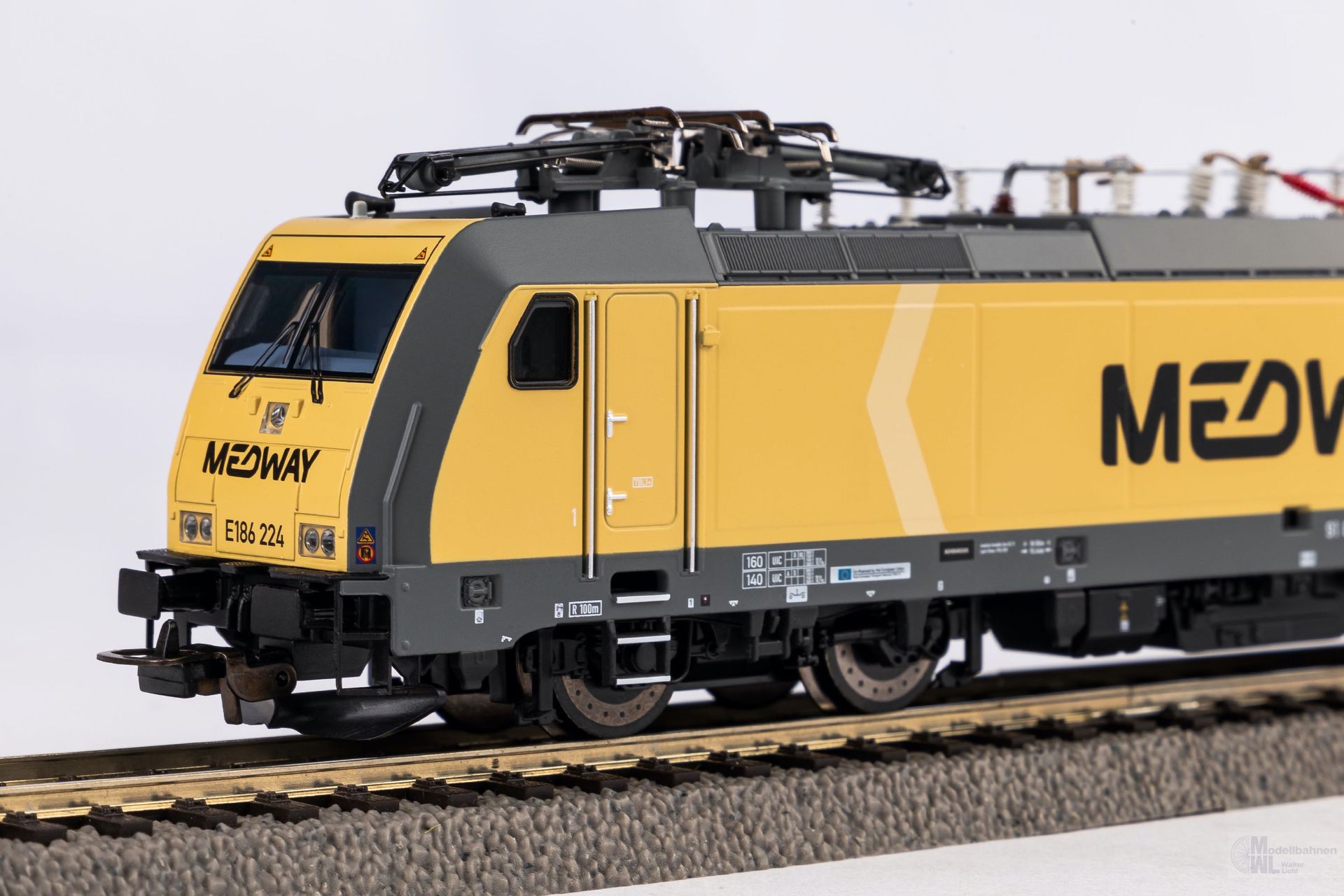 Piko 21632 - E-Lok BR 186 Medway Ep.VI H0/WS Sound