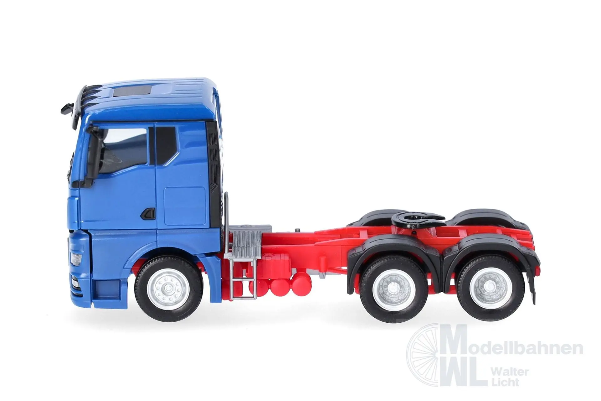 Herpa 320566 - MAN TGX GN Zugmaschine 3 achs blau H0 1:87