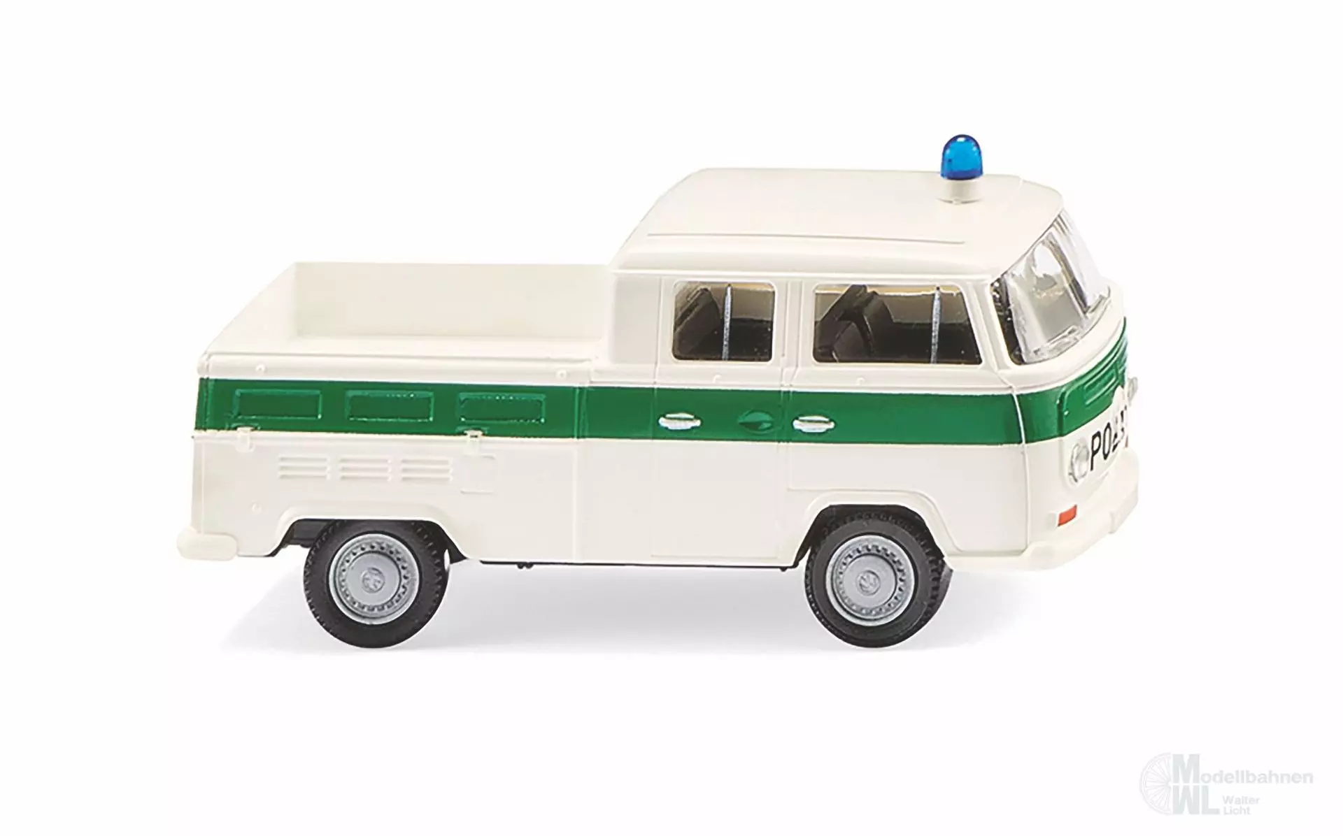 Wiking 031405 - Polizei - VW T2 Doppelkabine H0 1:87