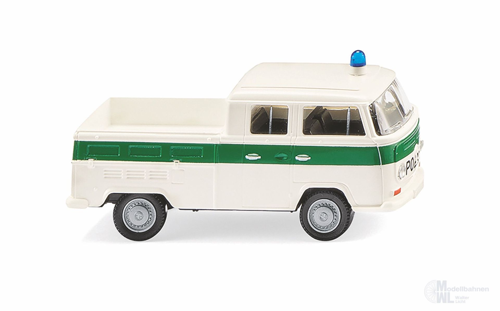 Wiking 031405 - Polizei - VW T2 Doppelkabine H0 1:87
