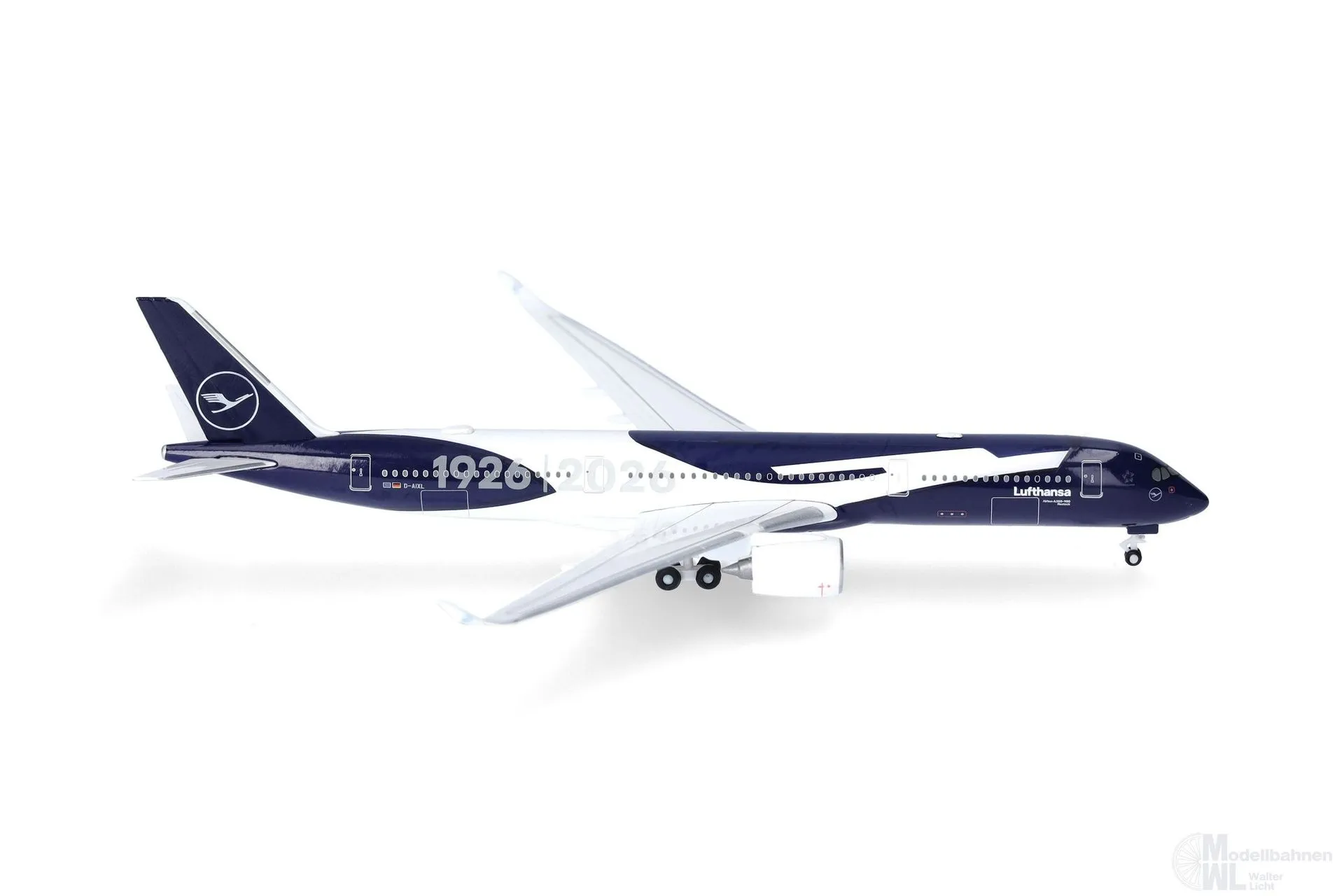 Herpa 539012 - Airbus A350-900 Lufthansa 100 Jahre 1:500