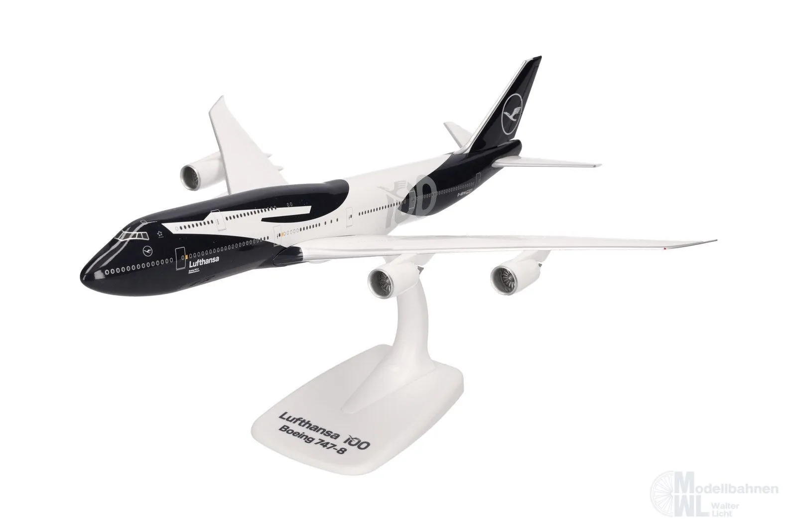 Herpa 615112 - Boeing 747-8 Lufthansa 100 Jahre 1:250