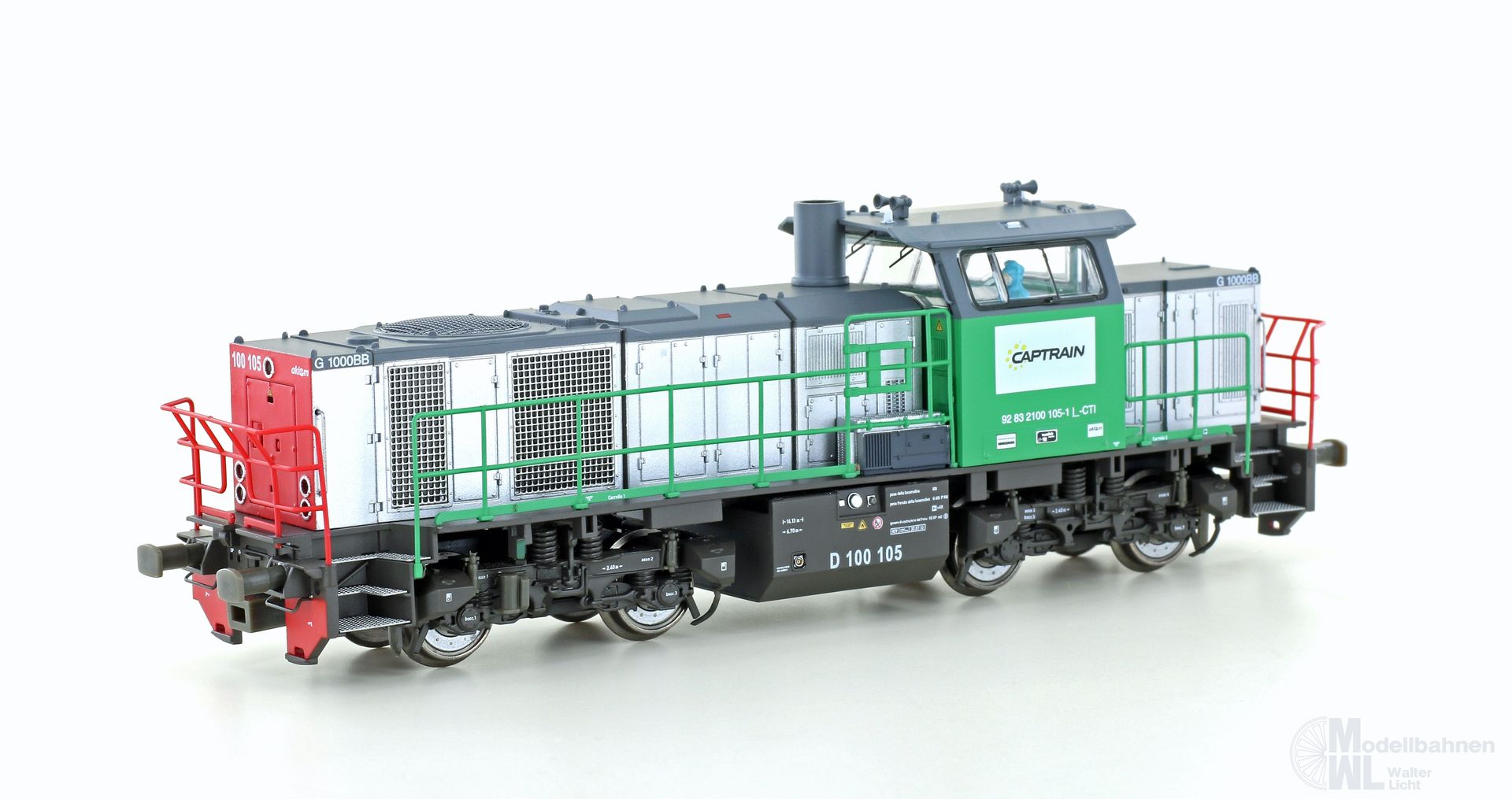 Mehano 90565 - Diesellok Vossloh D100 105 Captrain Ep.VI H0/GL