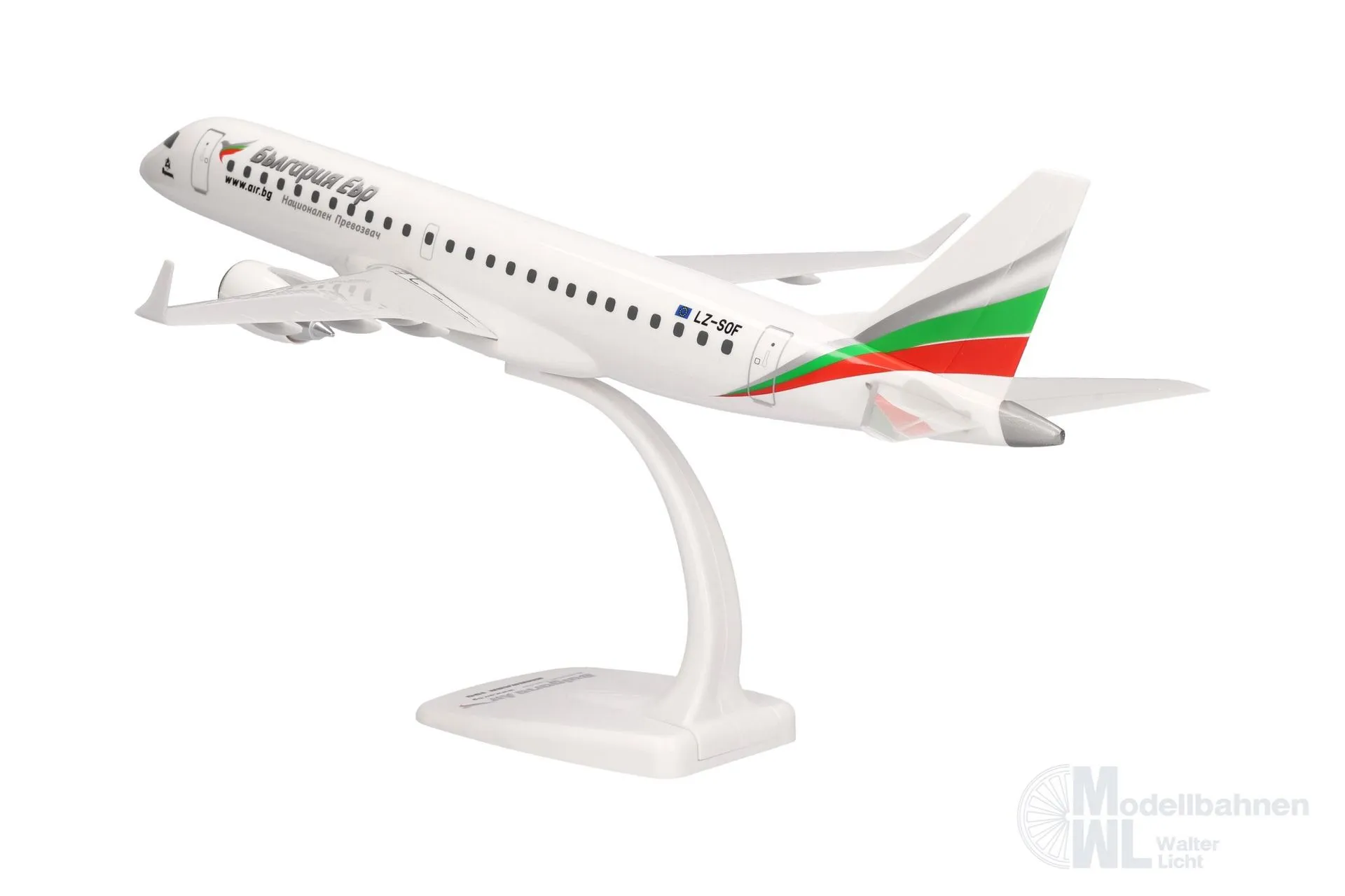 Herpa 609258-001 - Embraer E190 Bulgaria Air 1:100