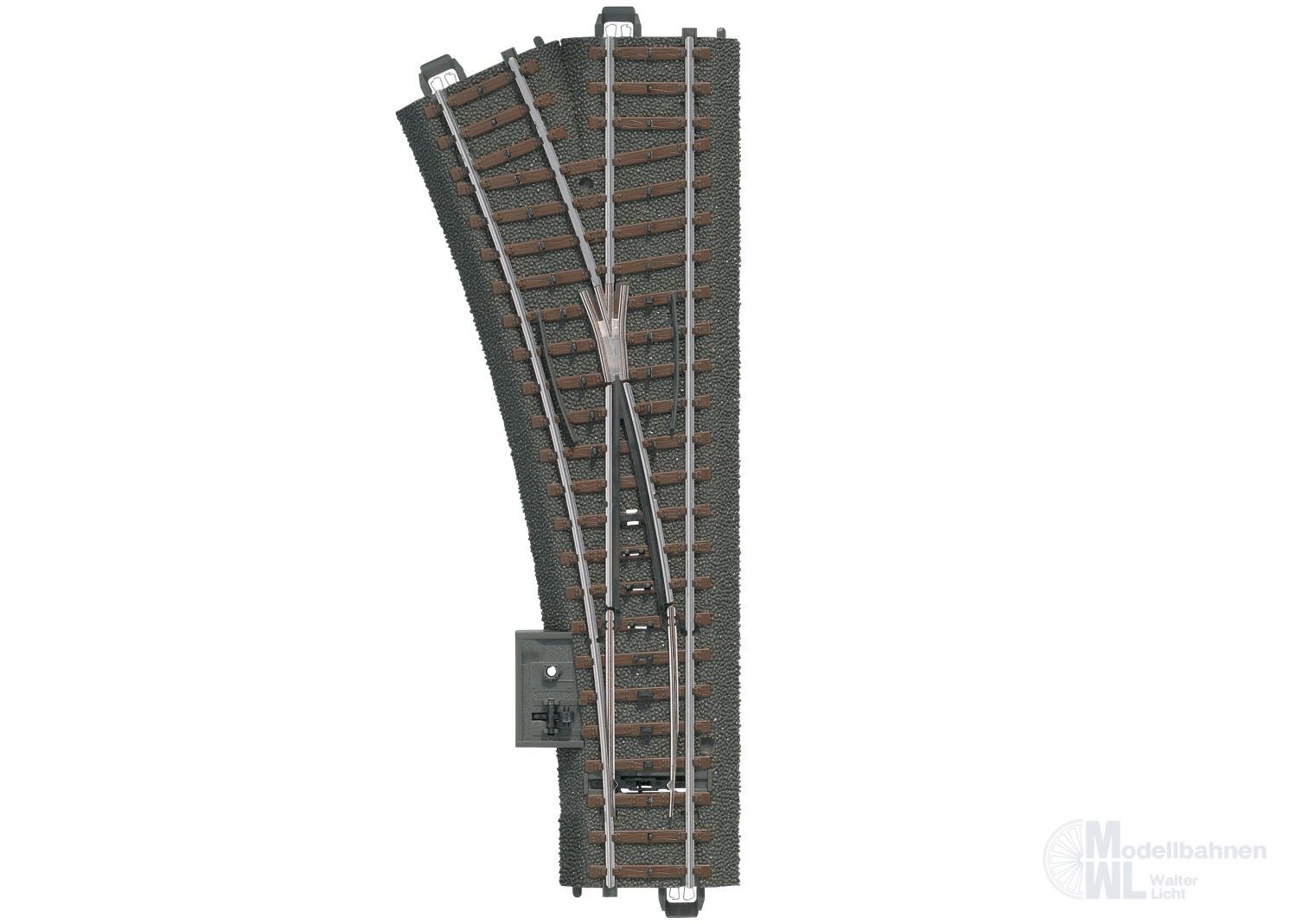 Märklin 24611 - Weiche links hand R2 Länge 188,3 mm 24,3° Grad H0/WS Märklin 24611 - Weiche links hand R2 Länge 188,3 mm 24,3° Grad H0/WS