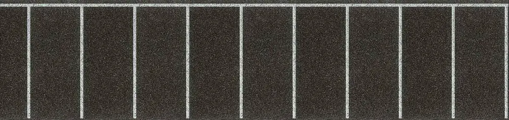 Vollmer 46014 - Parkplatz-Folie gerade 100 x 8 cm H0 1:87