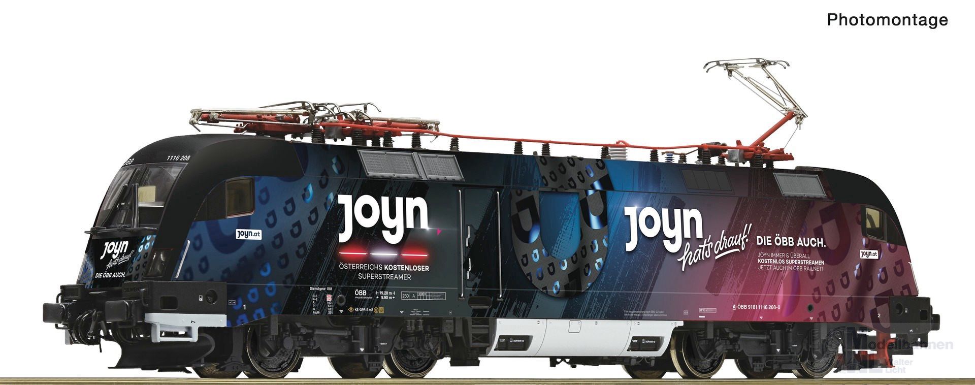 rc7500097 Roco 7500097 - E-Lok 1116 208-0 Joyn ÖBB Ep.VI H0/GL