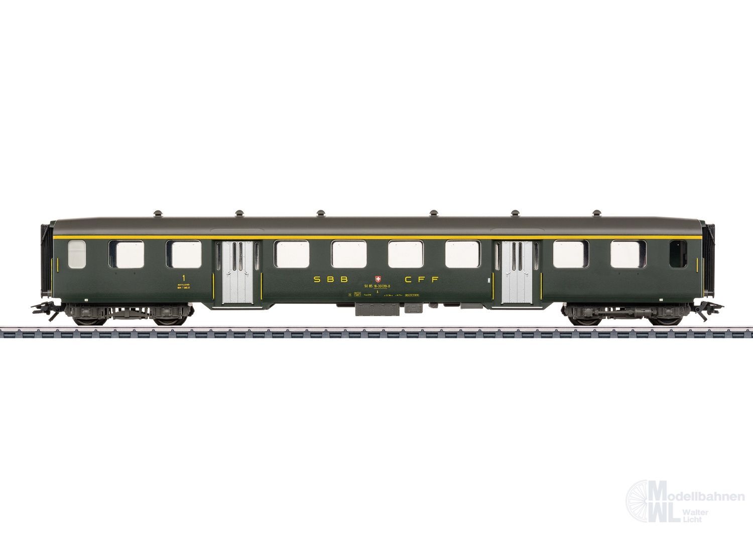 Märklin 43363 - Leichtstahlwagen SBB Ep.IV 1.Kl. H0/WS