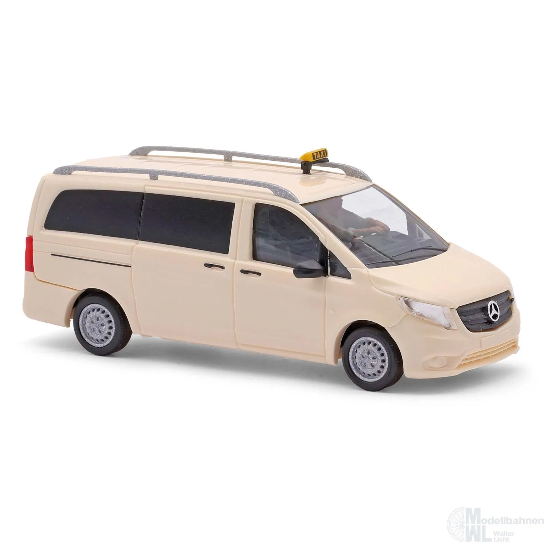 Busch 54807 - Mercedes-Benz Vito Taxi mit Fahrer H0 1:87