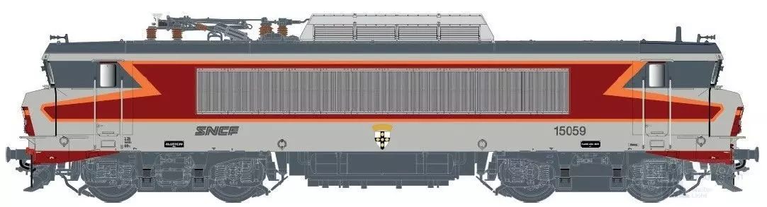 LS Models 10494S - E-Lok BB 15059 SNCF Ep.IV Arzens H0/GL Sound