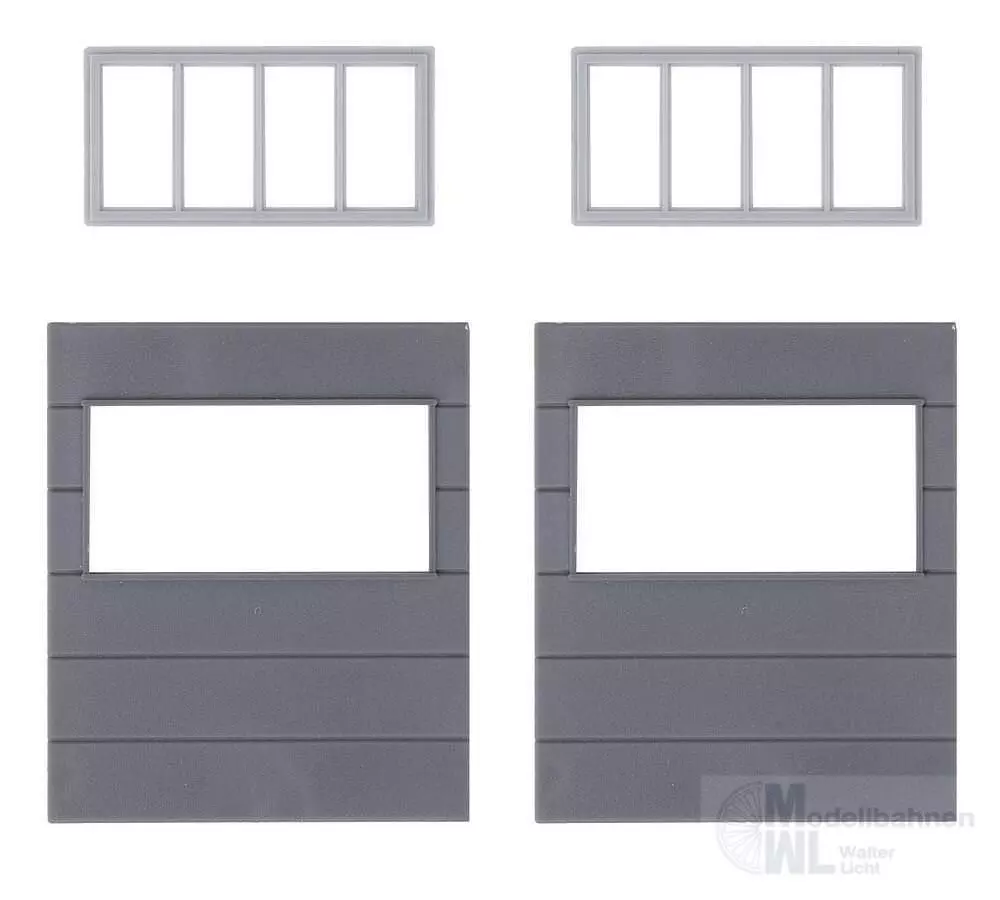 Faller 180891 - 2 Wandelemente mit horizontal H0 1:87