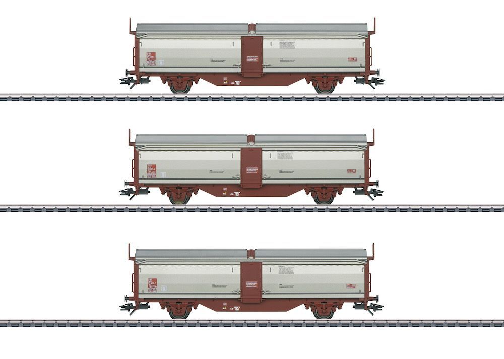 Märklin 47303 - Schiebedach-/Schiebewandwagen Set SJ Ep.IV 3.tlg. H0/WS Märklin 47303 - Schiebedach-/Schiebewandwagen Set SJ Ep.IV 3.tlg. H0/WS