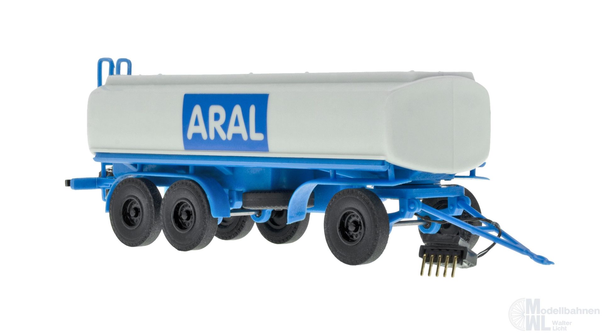 Viessmann 8232 - CarMotion Tankanhänger ARAL 3-achsig Funktionsmodell H0 1:87