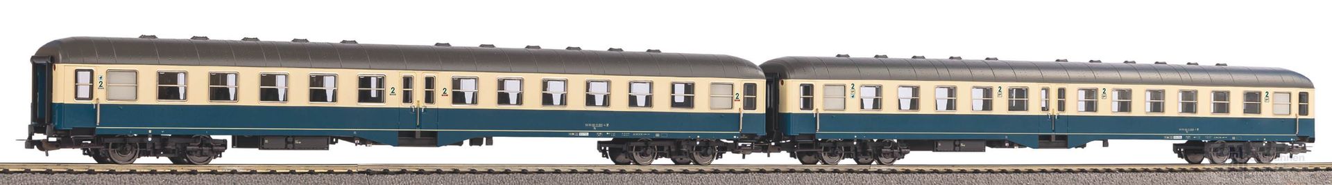 Piko 58269 - Mitteleinstiegswagen Set DR Ep.IV 2.tlg. H0/GL