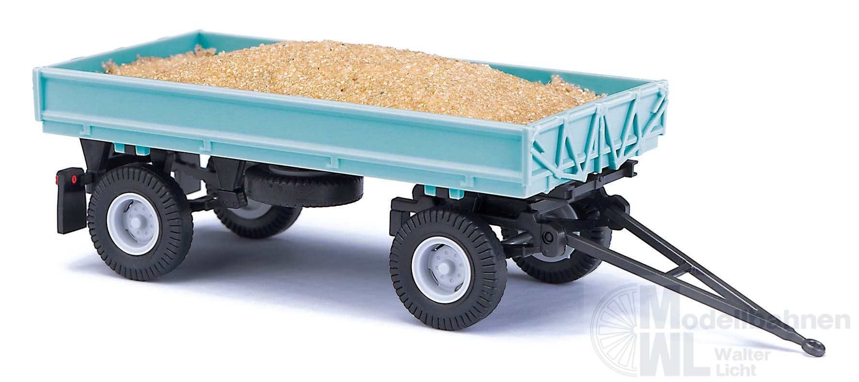 Busch 53016 - IFA HW 60 Anhänger mit Sandladung H0 1:87