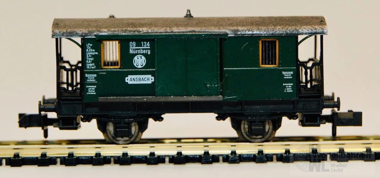Fleischmann 8055 - FLEISCHMANN - Gepäckwagen DRG Ep.II N 1:160