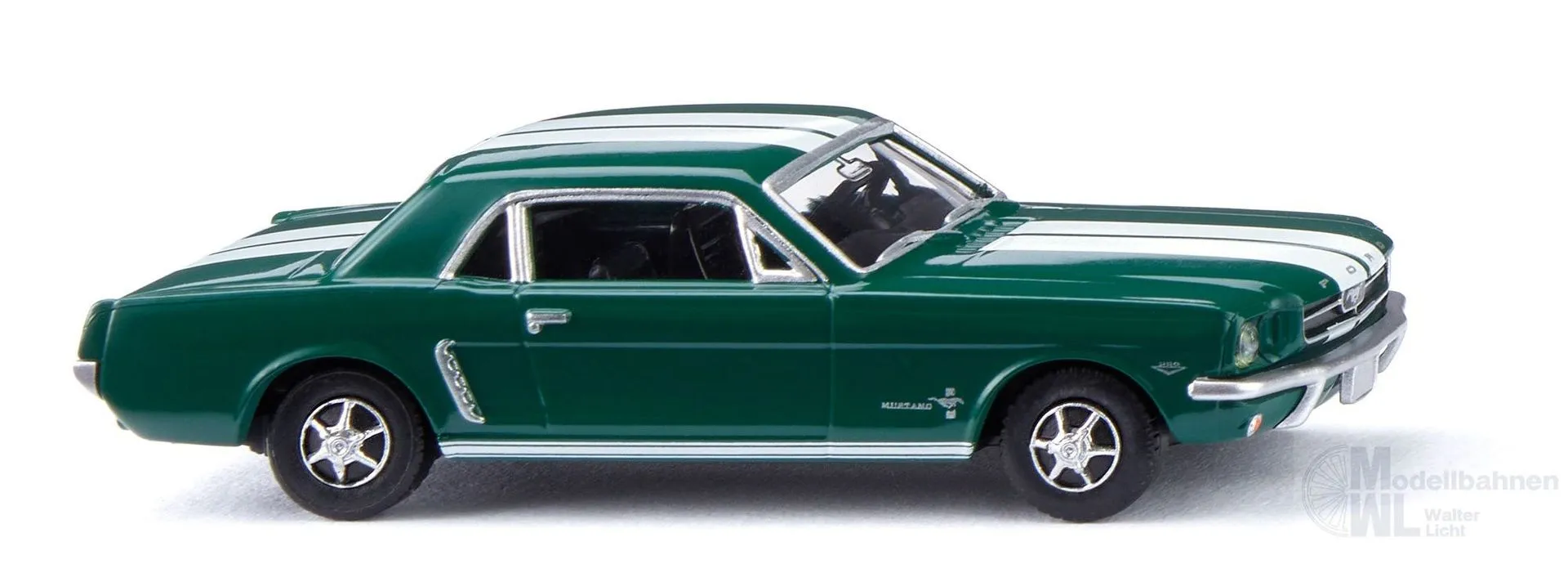Wiking 020504 - Ford Mustang Coupé - moosgrün H0 1:87