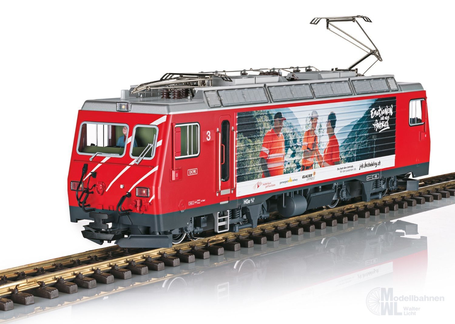 LGB 23105 - E-Lok HGe 4/4 II MGB Ep.VI Spur G 1:22,5