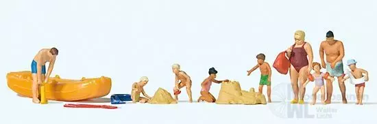 Preiser 10692 - Freizeit am Wasser H0 1:87