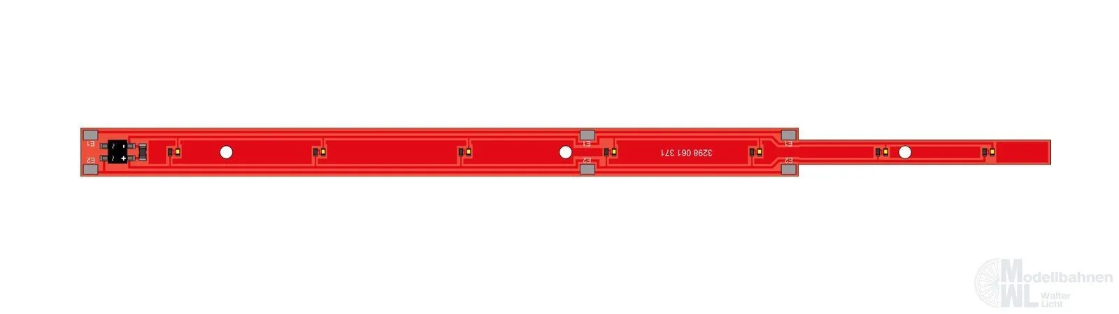 Bemo 6548000 - Innenbeleuchtung LED, AGZ Mittel- und Endwagen 3298 10x+12x-17x H0m