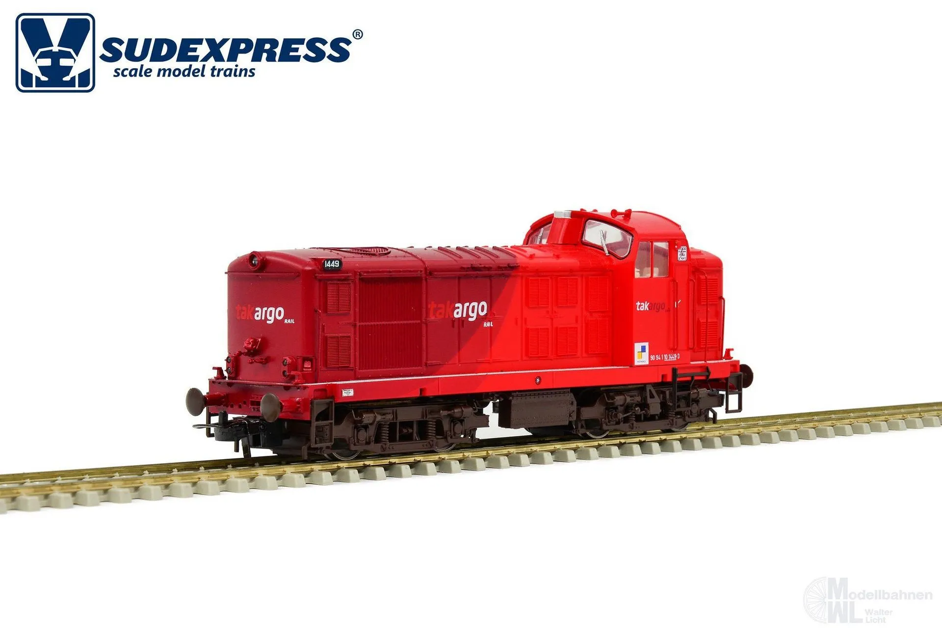 Sudexpress S144923 - Diesellok Class 1400 CP Ep.VI 1449 Takargo H0/GL