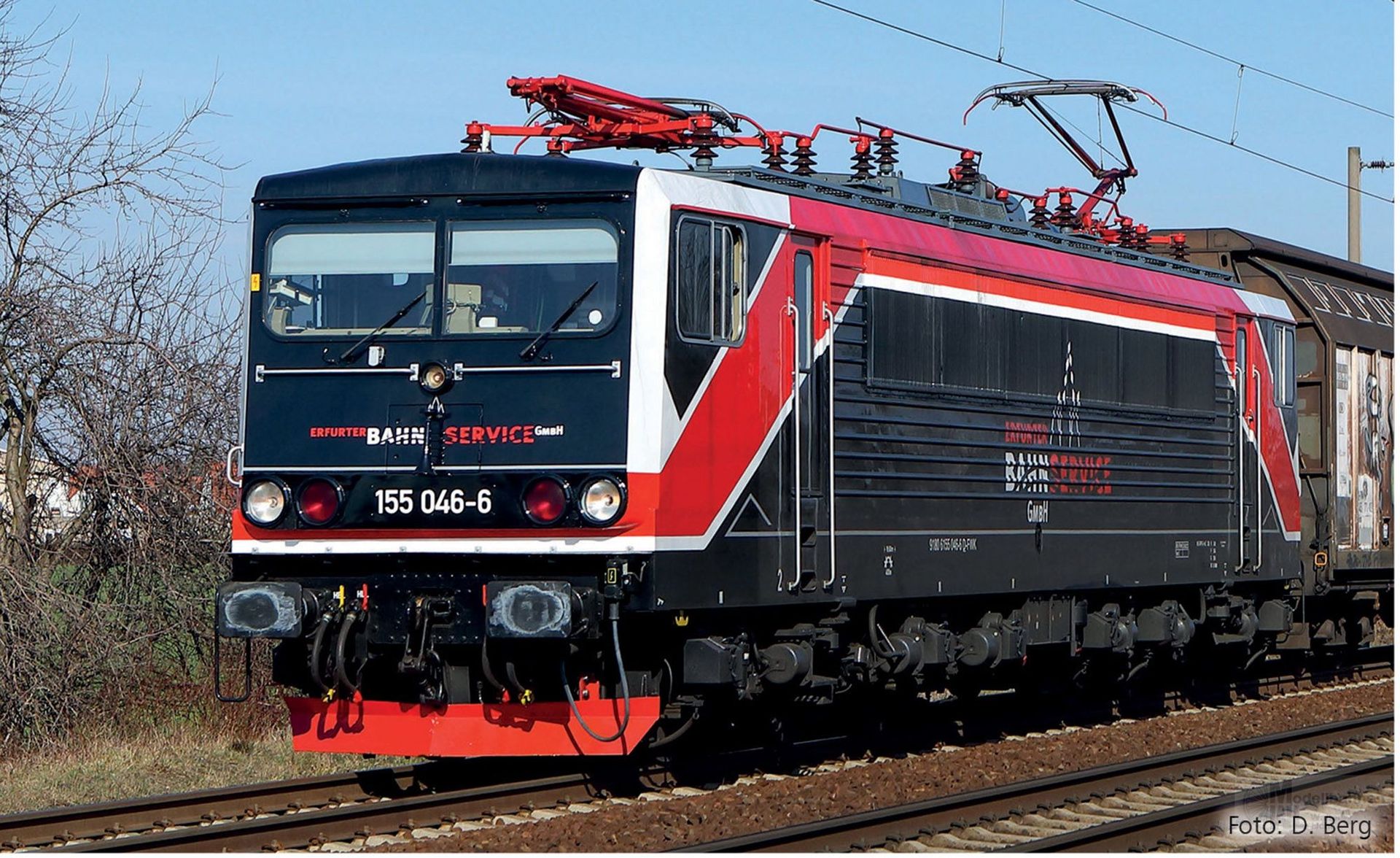 Tillig 04328 - E-Lok BR 155 Erfurter Bahnservice GmbH Ep.VI TT 1:120