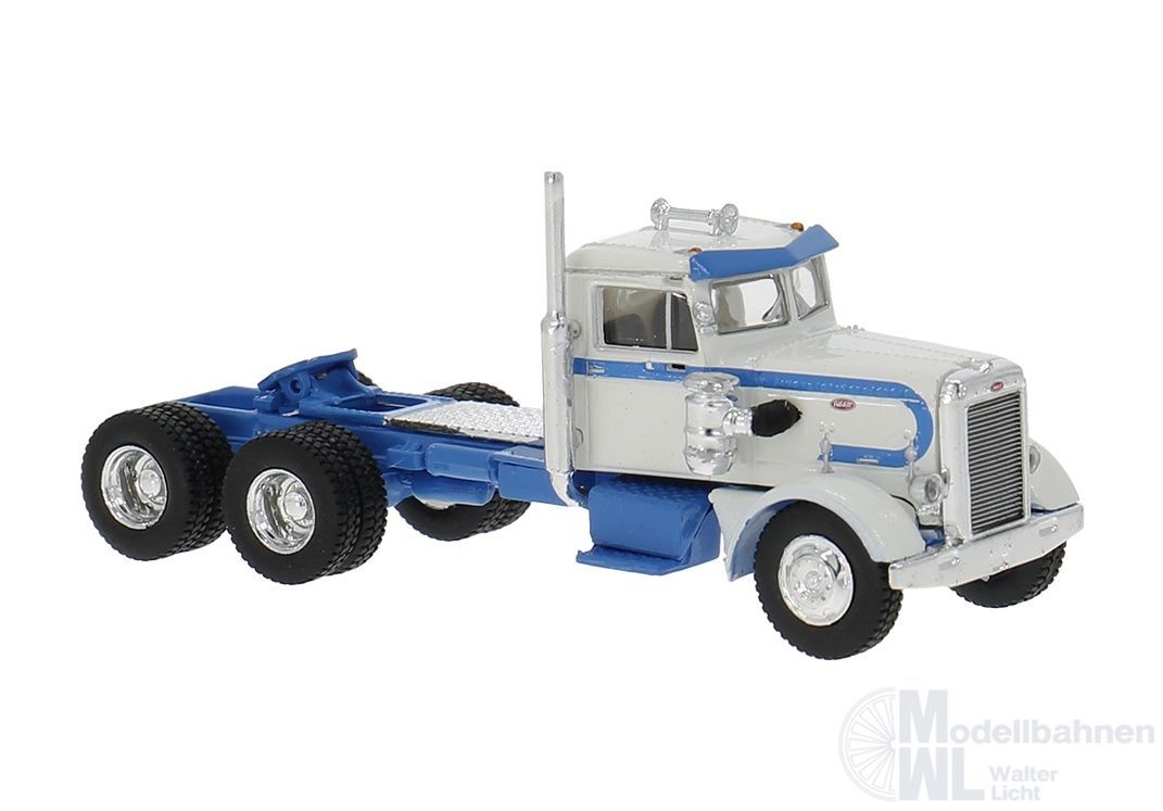 Brekina 85761 - Peterbilt 281 weiß blau H0 1:87