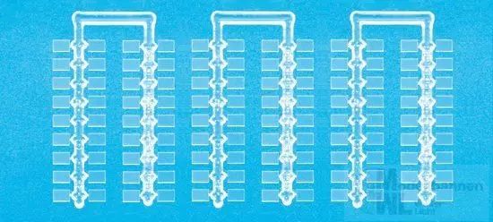 Preiser 97001 - Sockel, glasklar. 7 x 5 mm. H0 1:87