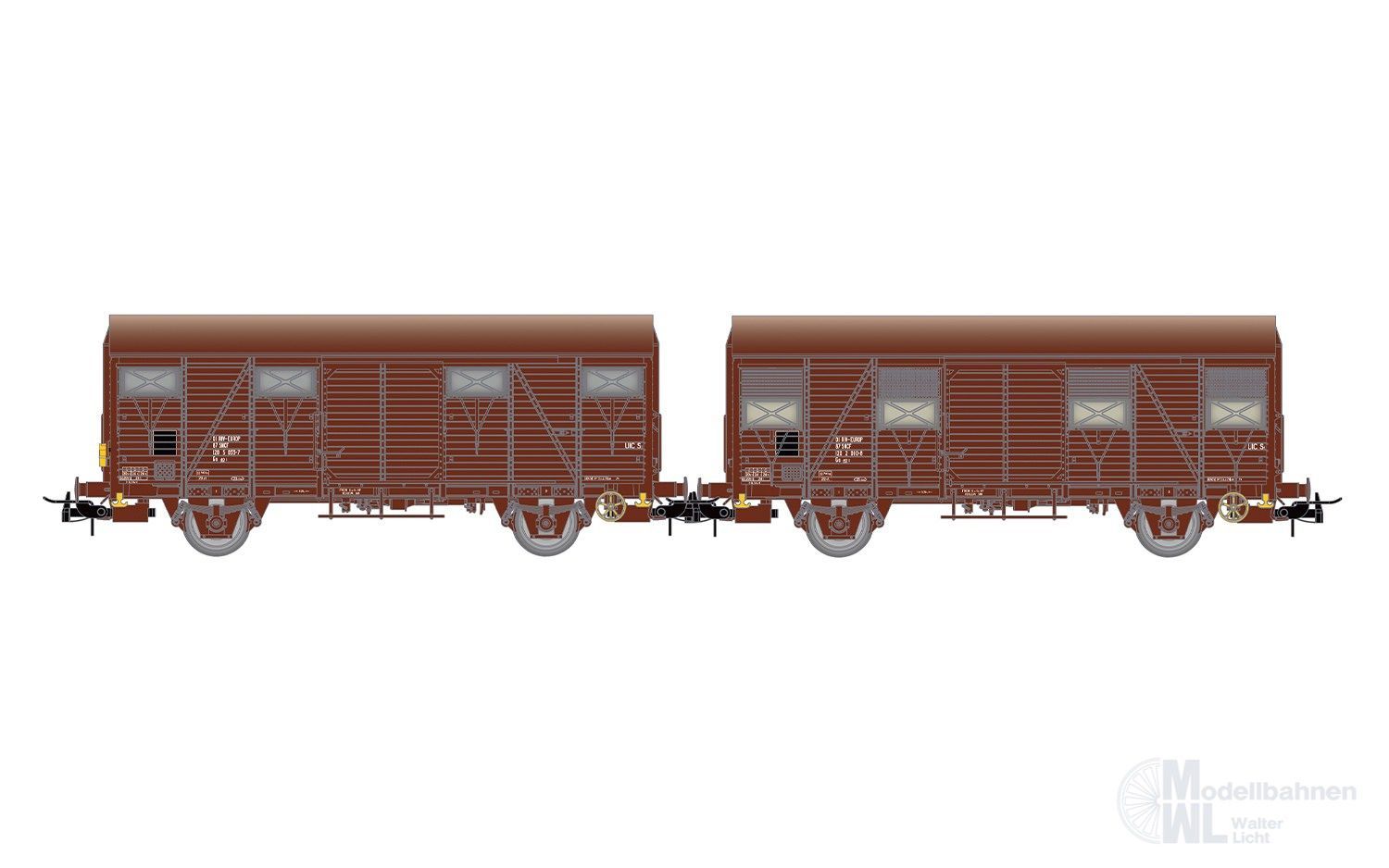 Jouef 6325 - Güterwagen Set SNCF Ep.IV 2.tlg. H0/GL