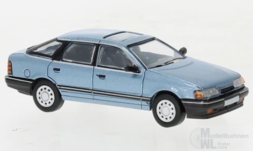 PCX-Models 870459 - Ford Scorpio metallic hellblau 1985  H0 1:87